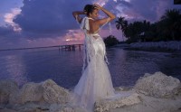 Custom Beach Wedding Dress