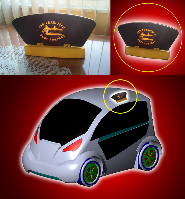 Car Board - Magnetic Car Automobile Signage System