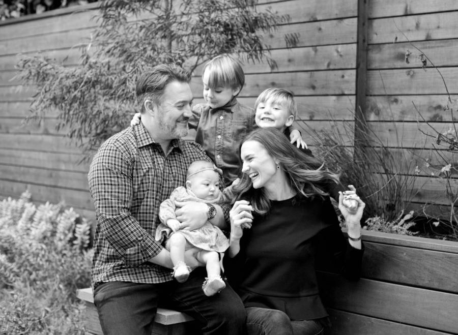 Dave McDowell and family