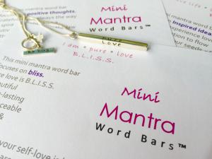 beth bell mantra necklace silver bali blossom bliss
