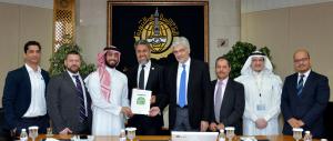IDB Contract Signing Group Photo