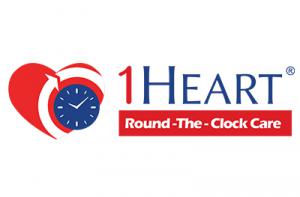 1Heart Round-the-Clock-Care logo