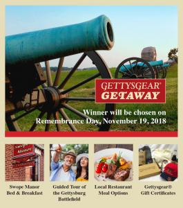Gettysburg offers hundreds of choices in great food and shopping .