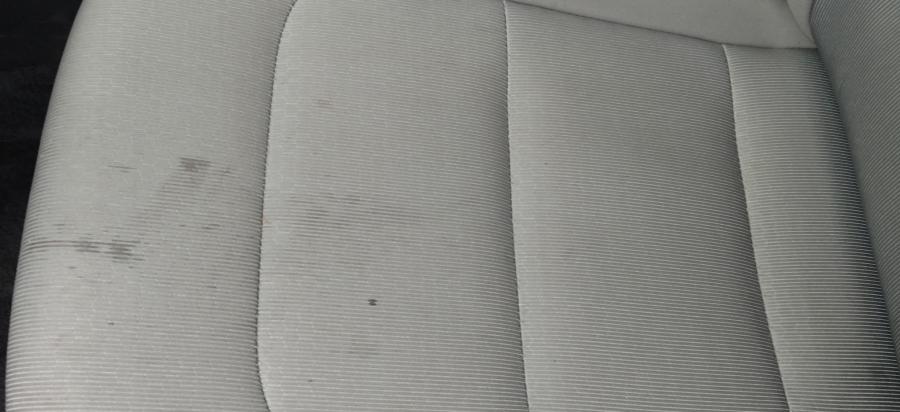 Renters easily implicated by $200 'stain' cleaning fee stamped to contract. Stain preexisting.