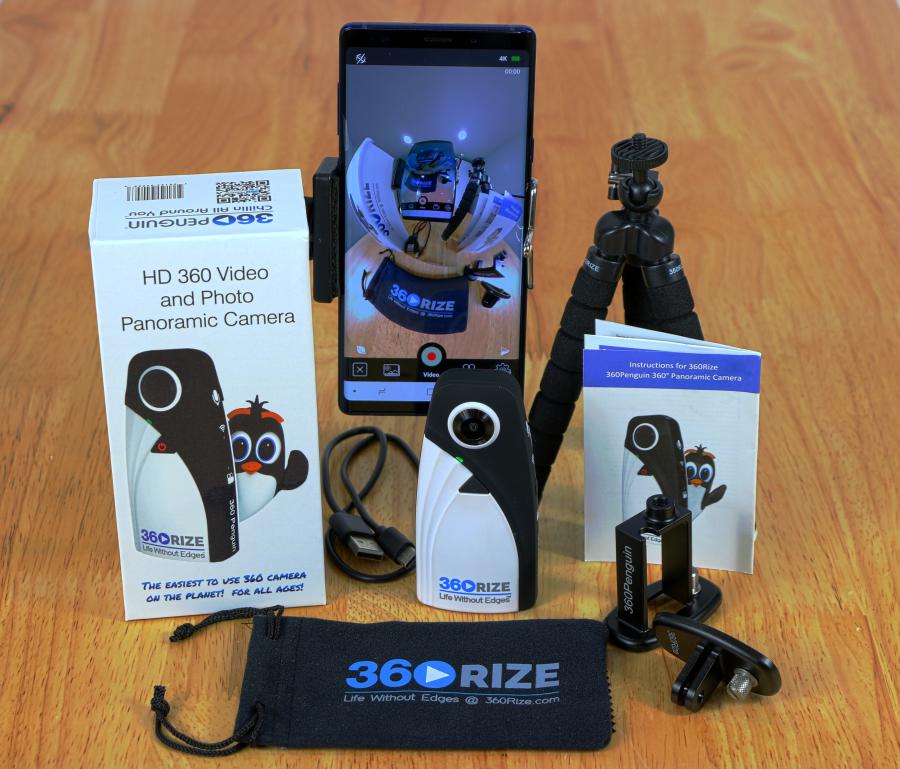 360Penguin Product Kit of what comes in the box!