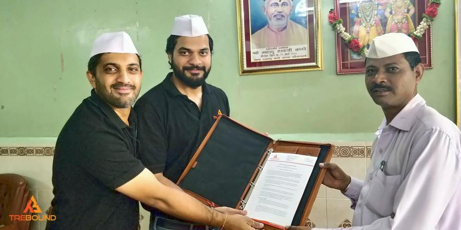 Mumbai Dabbawala MoU with Trebound