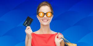 a woman who wants to convert bitcoin to cash