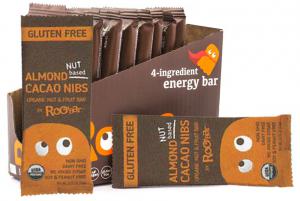 Roobar is available in the US in eight innovative flavors such as Chia & Coconut, Pineapple & Baobab, Cherry & Maca and Goji & Coconut.