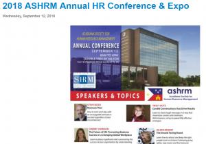 2018 ASHRM Conference (K Todd Wallace, New Orleans)