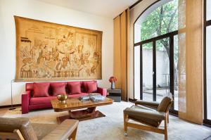 Interior of redesigned late 19th century townhouse in Sarria Sant Gervasi Barcelona