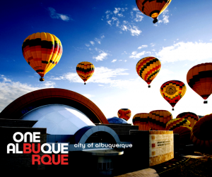 Logo for City of Albuquerque One ABQ Campaign