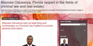 MO Blog of Mayowa Odusanya Florida