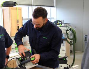 Steeve Cachelou FESTOOL tool training expert