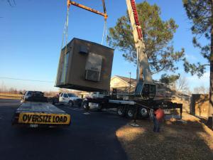 Transporting small structures