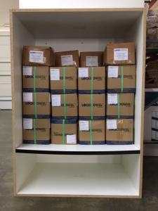 Lockdowel is pre-testing their invisible fasteners to ready for AWI new standards for joinery.
